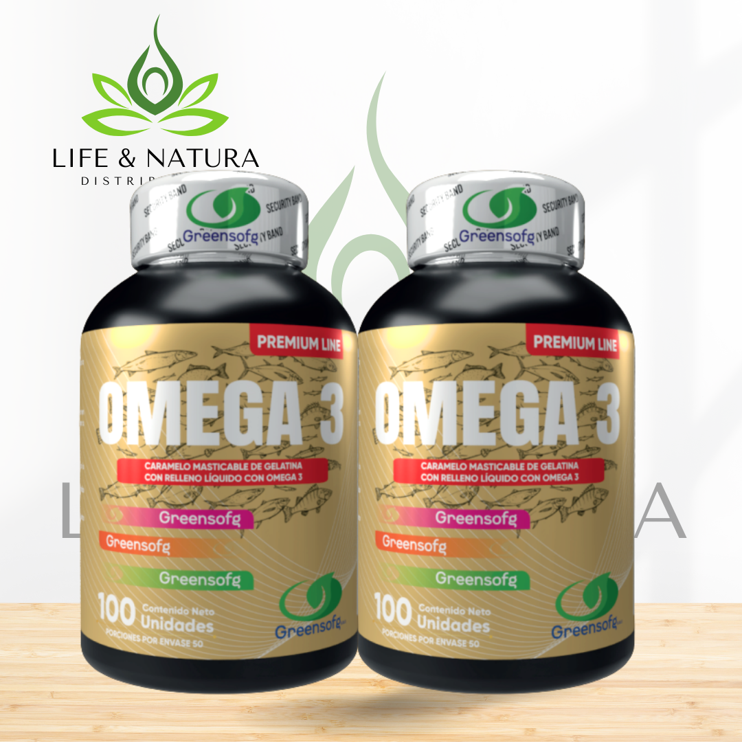 OMEGA 3 GREENSOFG X2